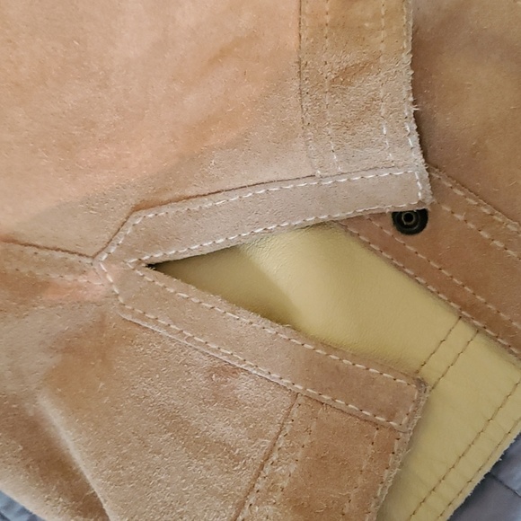 Reversible vintage leather jacket - Picture 12 of 14